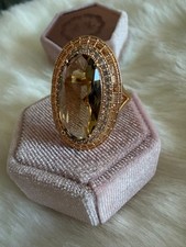 14ct rolled gold ring - rolled, size
