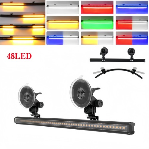 48led strobe lights - lights, front