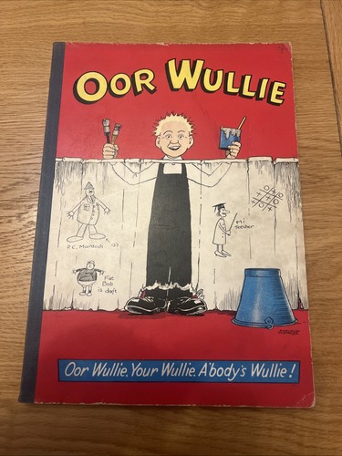 Oor wullie vintage rare comic - oor,