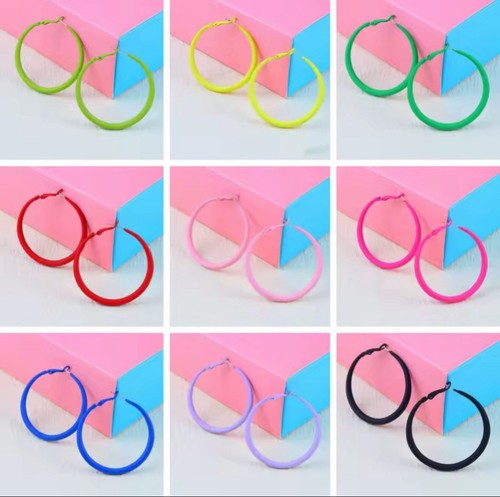 Candy colour retro hoop - candy,