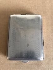 VINTAGE METAL POCKET VESTA MATCHBOOK HOLDER