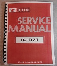 Icom IC-R71 (A,E) Service