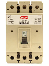 MEM MEL633 / TLE633 MCCB 63