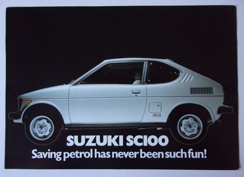 Suzuki sc100 orig 1979 - uk, mkt