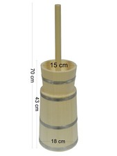 Butter Churn Maker Big Wooden