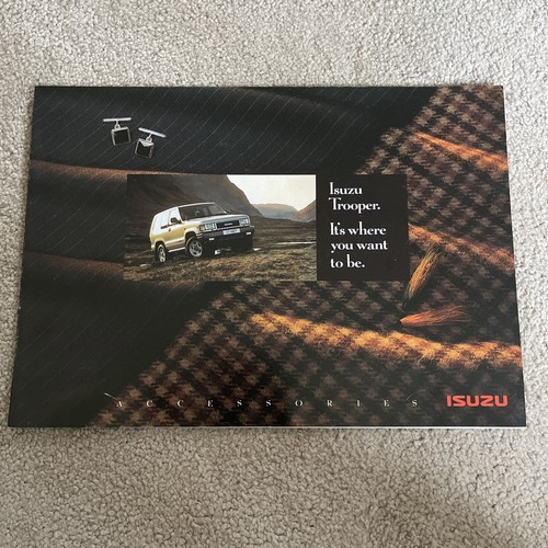 Isuzu trooper accessories - isuzu,