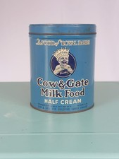 Vintage 1960's Blue Cow & Gate