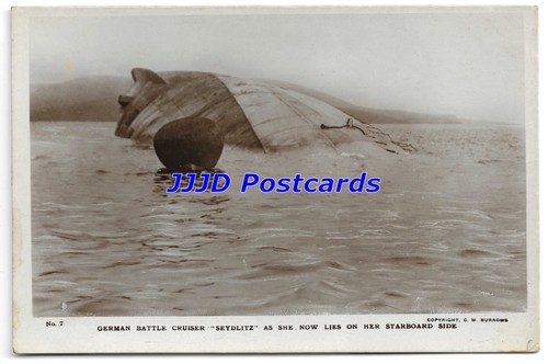Ww1 no7 scapa flow scuttling - ww1,