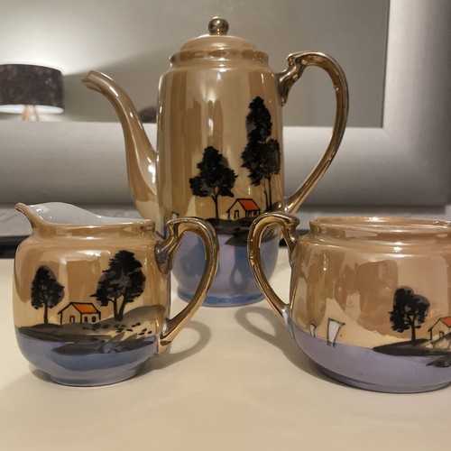 Vintage japanese lustreware - vintage,