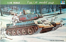 Trumpeter 00905  1/16 scale  Soviet T-34/76 Mod.1942  (full interior)