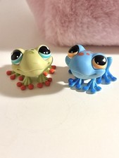 806 And 805 Frogs Littlest Pet Shop LPs Pet Animals Toy Collectibles