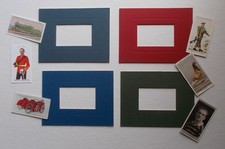 CIGARETTE CARD MOUNT FOR  wills ,players ,ogdens ,lambert and butler  (SET OF 4)
