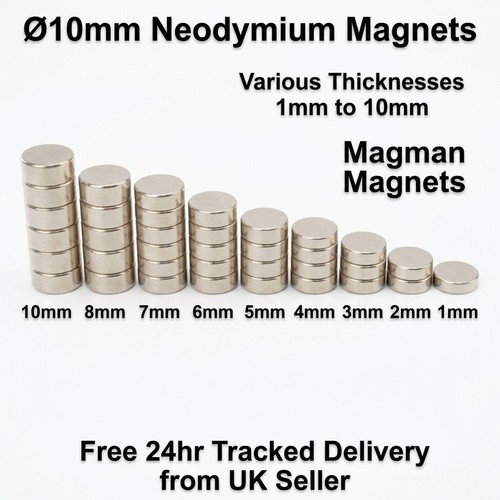 Strong magnets 10mm diameter - strong,