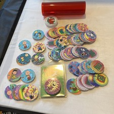 150 POG Peanuts Snoopy Brillant FROGS UFS 1995 Milkcap Vintage + 1 pack