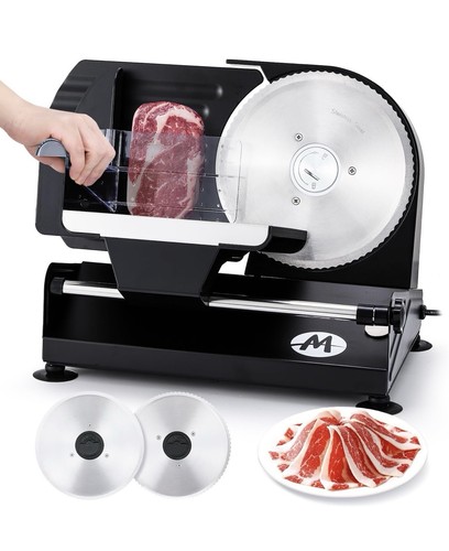 Meat slicer electric deli food - meat,