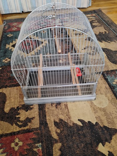 Vintage hendryx bird cage - bird,