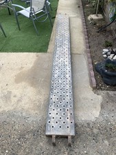 Scaffold Platform Adjustable 3mt Long 30cm Wide Galvanised Heavy Duty