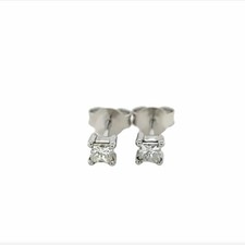 Diamond Stud Earrings -