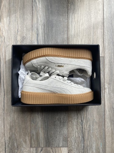 Brand new grey suede - new,