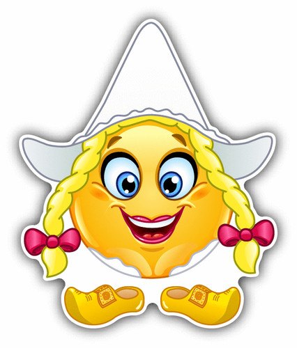 Dutch girl smile - dutch, funny