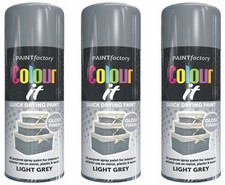 SPRAY PAINT 3 X 400ML LIGHT