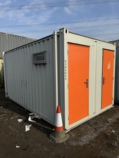Toilet Block 3 + 1 Site Cabin Container, Welfare Unit, Wc Loo Camp Site
