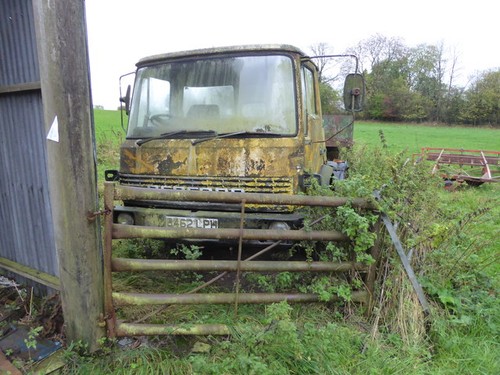 Photo 6x4 old bedford lorry - old,