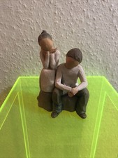 Willow Tree Brother and Sister By My Side Hand-Painted Figurine 2007 VGC