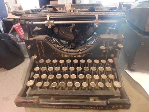 Vintage underwood standard - underwood,