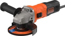 Black & Decker BEG010-QS Compact Corded Angle Grinder 710W-115mm Plug & Cable