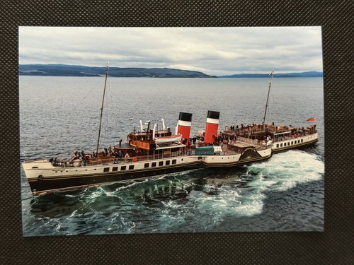 6x4 print paddle steamer - print,