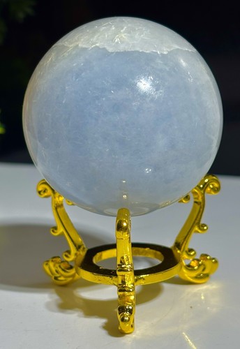 Celestite sphere crystal - crystal, ball
