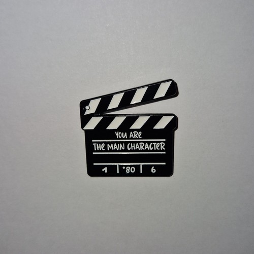 Enamel metal pin badge - metal,