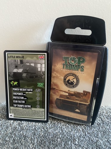 Top trumps pack the - top, tank