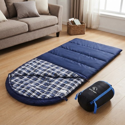 Portable cotton sleeping bag - cotton,