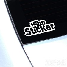 +5HP Vinyl Decal Sticker, Car