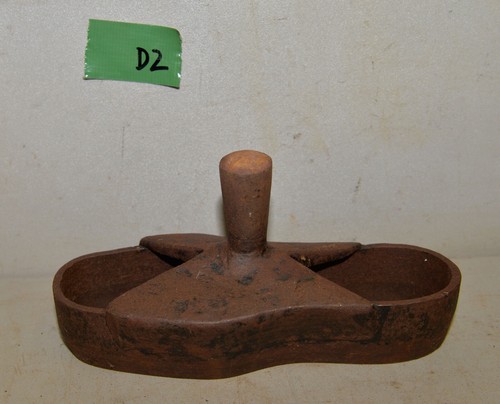Antique steel shoe - , sole