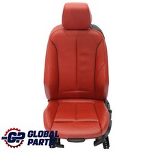 BMW F22 Front Seat Left N/S Sport Heated Interior Leather Dakota Korall Red