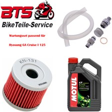 Set oil filter drain plug - 4l,