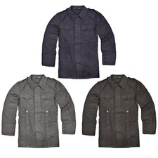 Army Jacket Original German Moleskin Bundeswehr Vintage Surplus Cotton Coat Dyed