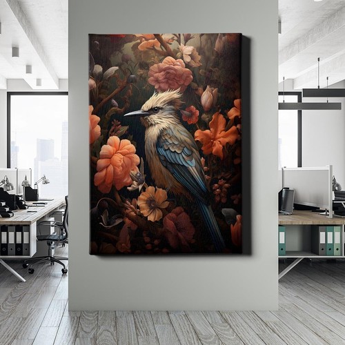 Canvas picture bird - ✅canvas,