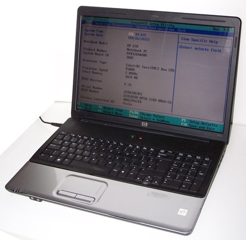 Inch screen hp - hp, g70