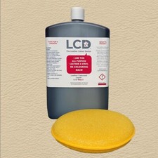 Cream leather colour - cream, dye
