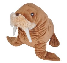 NEW WILD REPUBLIC CUDDLEKINS PLUSH 12" WALRUS CUDDLY SOFT TOY TEDDY