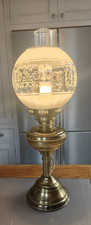 Vintage converted oil lamp