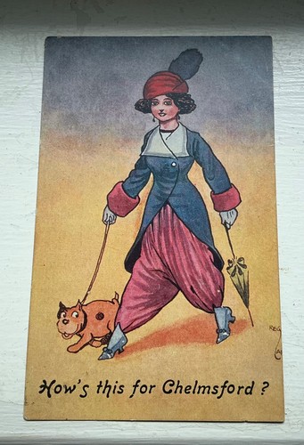 Antique postcard chelmsford - antique,