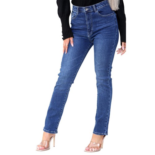 Enzo womens straight - straight, jeans