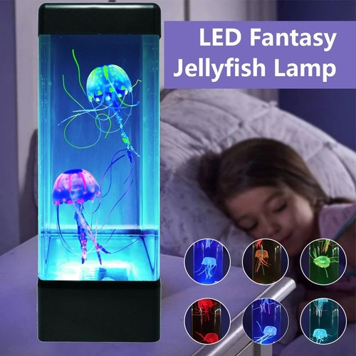 Led jellyfish lava lamp - lava,