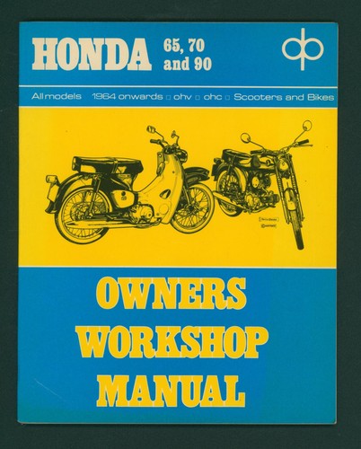 Honda haynes s65 c70 c90 - honda,