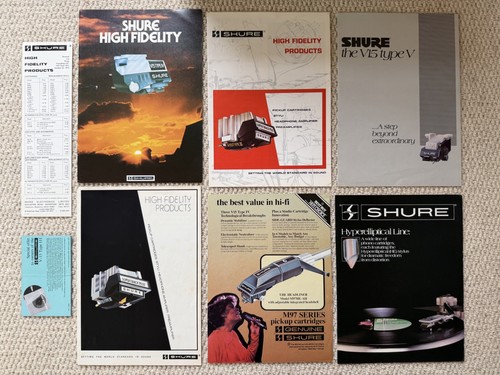 Shure cartridge brochures - cartridge,